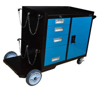 ТЕЛЕЖКА ДЛЯ СВАРОЧНОГО ИНСТРУМЕНТА ШКАФ ЦИЛИНДР СТОЛ