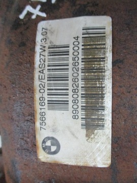 BMW E90 E91 E87 118D 318D N47 NÁPRAVA DIFER ZADNÍ 3,07 7566169