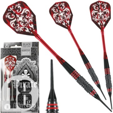 Дартс HARROWS PIRATE RED SOFTIP 18 гК