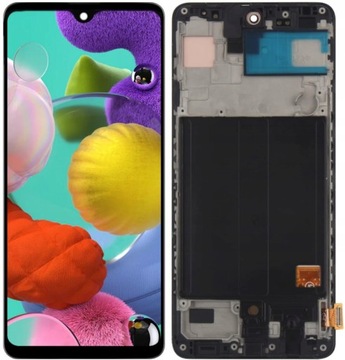 LCD WYŚWIETLACZ EKRAN DO SAMSUNG A51 OLED RAMKA