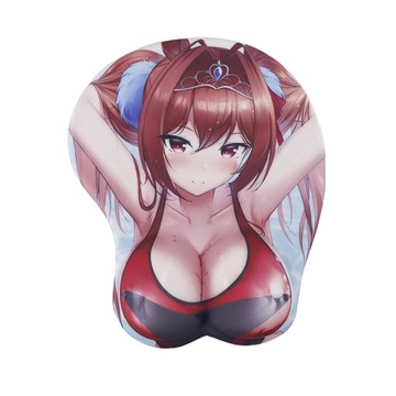 3D Podkładka pod mysz nadgarstek dziewczyny anime