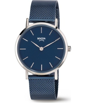 Zegarek Boccia Titanium 3281-07 Granatowy WR30