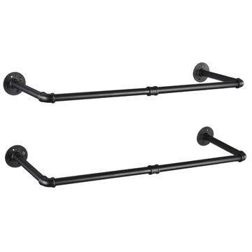 106 cm universal wall rack, hanger bathroom kitchen rack, space saving,2pcs