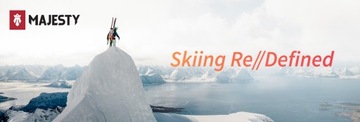 Горные лыжи MAJESTY Adventure XL 177см с креплениями