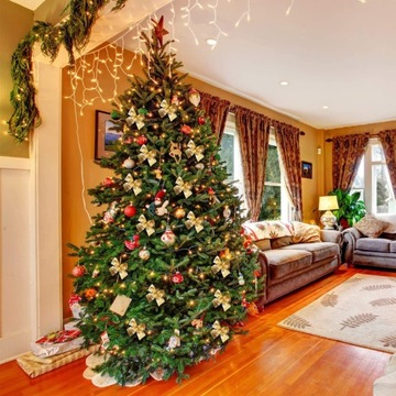 ЗОЛОТЫЕ ЕЛОЧНЫЕ БАНКИ, 4 ШТ, УКРАШЕНИЯ ДЛЯ БЕЗУШЕК