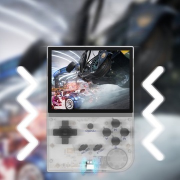 Портативная мобильная игровая консоль в стиле ретро Anbernic RG35XX 2024 64 ГБ IPS белая