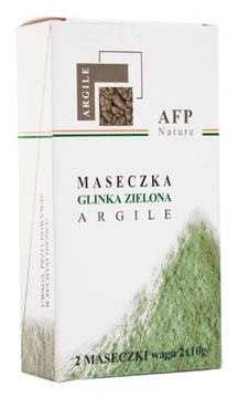 MASECZKA Z GLINKI ZIELONEJ AFP 2x10G na trądzik