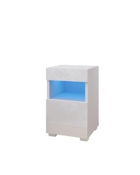 SZAFKA NOCNA 30 POŁYSK + LED SZUFLADA