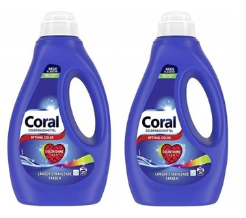 CORAL żel do prania OPTIMAL COLOR kolorów JAKOŚĆ