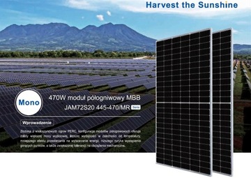Фотоэлектрическая панель 460Вт JA Solar JAM72S20-460/MR SF Серебристая рамка