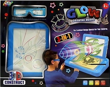 TABLICA 3D 3W1 MADEJ DO RYSOWANIA
