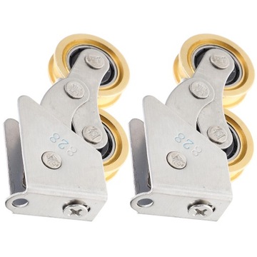 ЗАМЕННЫЙ КОМПЛЕКТ КОЛЕС ДЛЯ РАЗДВИЖНЫХ ДВЕРЕЙ, РОЛИК РЕМНЯ