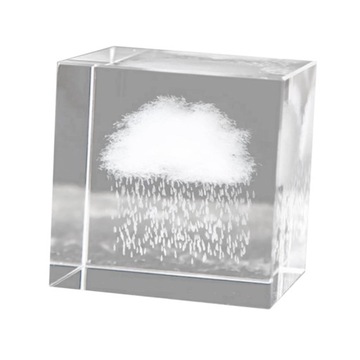 Znak pogodowy Crystl s dla Vlentine S Decor Rain 3D
