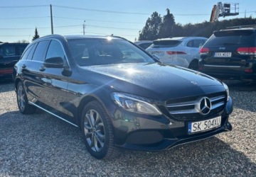 Mercedes Klasa C W205 Kombi 200 184KM 2018 Mercedes-Benz Klasa C Polski salon 4x4 2.0 Benzyna 184KM, zdjęcie 9