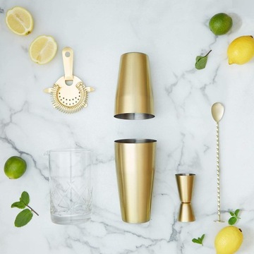 VONSHEF ZESTAW BARMAŃSKI SHAKER DO DRINKÓW UK