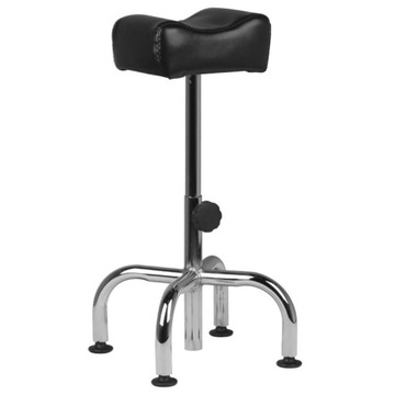 Podnóżek Stołek do Pedicure AM-5012C Czarny