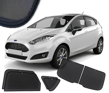 Zasłonki dedykowane do Ford Fiesta 6 VI 2008-2017