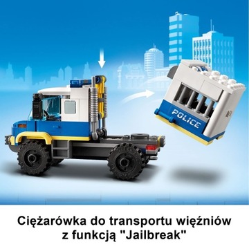 LEGO CITY BLOCKS PRISON CONVOY POLICE 60276 ИГРУШКА В ПОДАРОК ​​НА ДЕНЬ РОЖДЕНИЯ