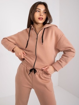 Теплый спортивный костюм ЖЕНСКИЙ, спортивный костюм F62, черный, S/M