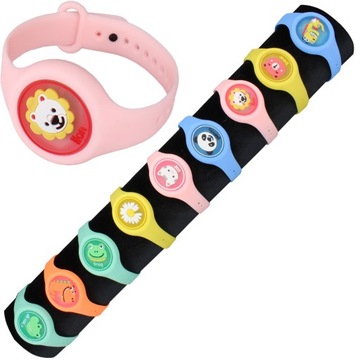 СВЕТОДИОДНЫЕ ДЕТСКИЕ СИЛИКОНОВЫЕ ЧАСЫ MOSQUITO