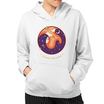 bluza z kapturem KK-B astrologia kosmiczne sny cos