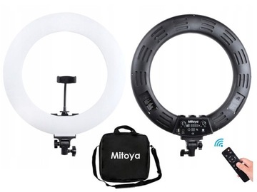 Mitoya LED Ring RL-480 II 60 Вт Кольцевая лампа Держатель для телефона Сумка с пультом дистанционного управления