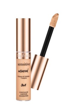 Topface 3w1 Korektor - Bronzer - Podkład 002