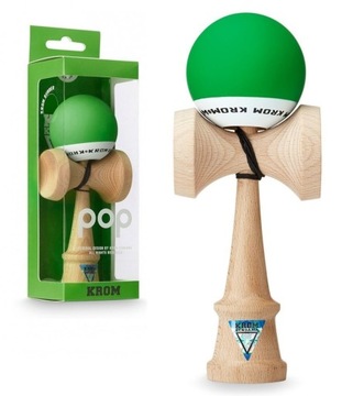 KENDAMA KROM POP JAPOŃSKA GRA DREWNIANA ZIELONA