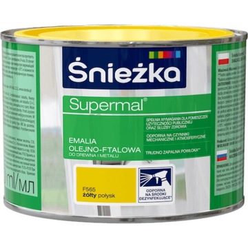 ŚNIEŻKA Supermal Emalia Olejno-ftalowa F565 0,4 L