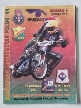 PROGRAM POLONIA PIŁA - ATLAS WROCŁAW 5.04.1999