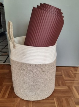 Корзина для белья для игрушек с ручками, хлопок, 52 л.