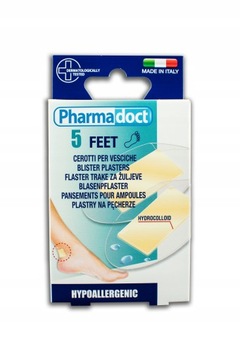 Pharmadoct Plastry hydrokoloidowe na pęcherze 5szt