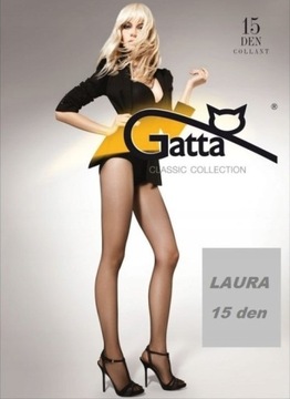 Gatta Laura 15den rajstopy lycra inka 2