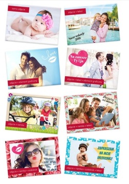 FOTO MAGNES z twoim zdjęciem PREZENT URODZINY CHRZEST KOMUNIA 10x7mm