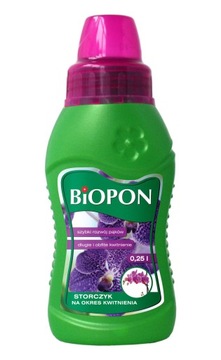 BIOPON nawóz do Storczyków na okres Kwitnienia 250ml