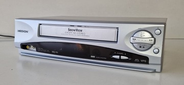 Видео VHS DVD видеомагнитофон Medion 6 голов стерео Hi-Fi