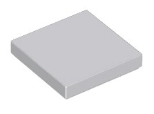 LEGO 3068 Płytka Tile 2x2 LBG Jasny Szary 10 sztuk