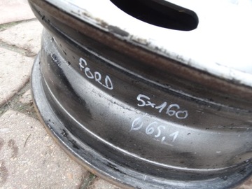 DISK HLINÍK FORD 5.5" X 15" 5X160 ET 60