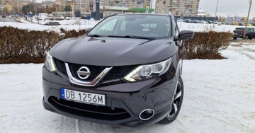 Nissan Qashqai II Crossover 1.2 DIG-T 115KM 2016 Nissan Qashqai NAVI Kamera 360 Panorama 96 Tkm ZAREJESTROWANY