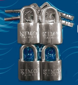 KŁÓDKI Z KLUCZYK 4SZT SYST BEZP ABLOY 30MM 3802234