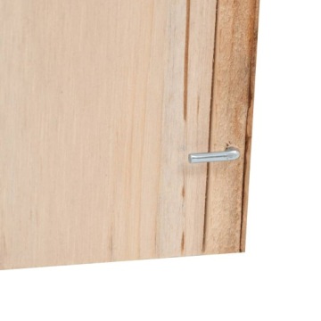 vidaXL Домики для птиц 4 шт. Деревянные 12 x 12 x 22 см