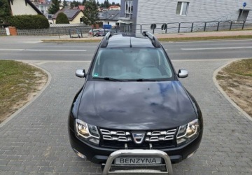 Dacia Duster I SUV Facelifting 1.2 TCe 125KM 2014 Dacia Duster LIFT Czujniki Parkowania Nawigacja Skora 1-Wlasciciel 1.2, zdjęcie 29