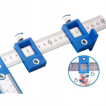 Шаблон для бурения отверстий для мебели