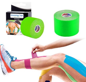 TAŚMY MEDYCZNE SPORTOWE TAPE TEJPY KINESIOLOGY