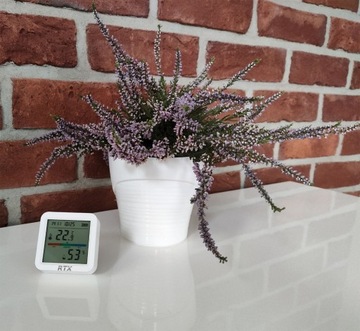 Прозрачный ЖК-датчик температуры и влажности Zigbee Tuya