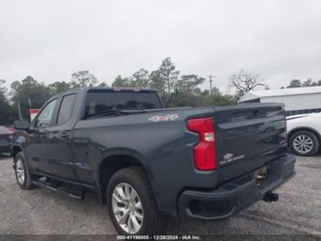 Chevrolet Silverado II 2021 Chevrolet Silverado 2021r., 1500 DOUBLE CAB STANDARD, od ubezpieczalni 2.7, zdjęcie 4