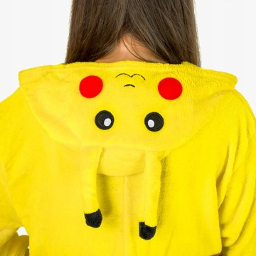 PIKACHU KIGURUMI ONESIE DRES PIŻAMA KOMBINEZON M