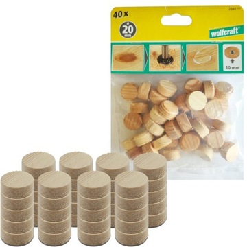 WOLFCRAFT PŁYTKA MASKUJĄCA 20 MM SOSNOWA WF2941000