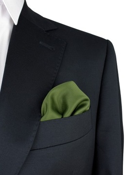 КАРМАН КВАДРАТНЫЙ В РЕБИНКУ ОЛИВКО-ЗЕЛЕНЫЙ