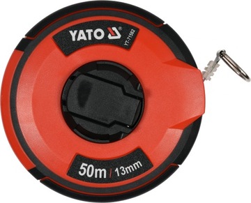 TAŚMA MIERNICZA STALOWA NYLON 50 M X 13 MM